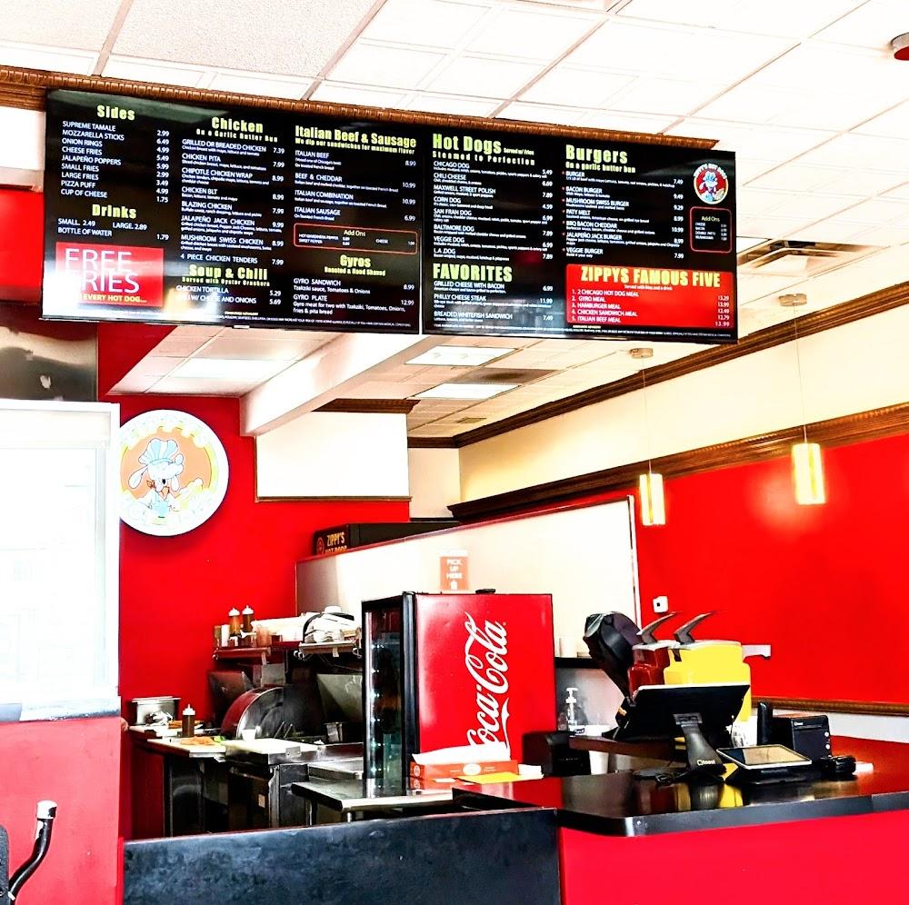 Zippy's Hot Dogs Menu image 2